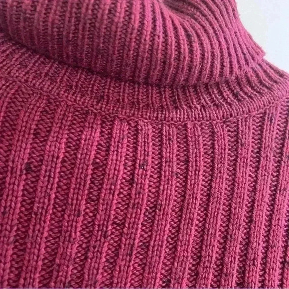 Michael Kors Women’s Wool Blend Ribbed Turtle Neck Sweater Size Small New - Picture 4 of 11